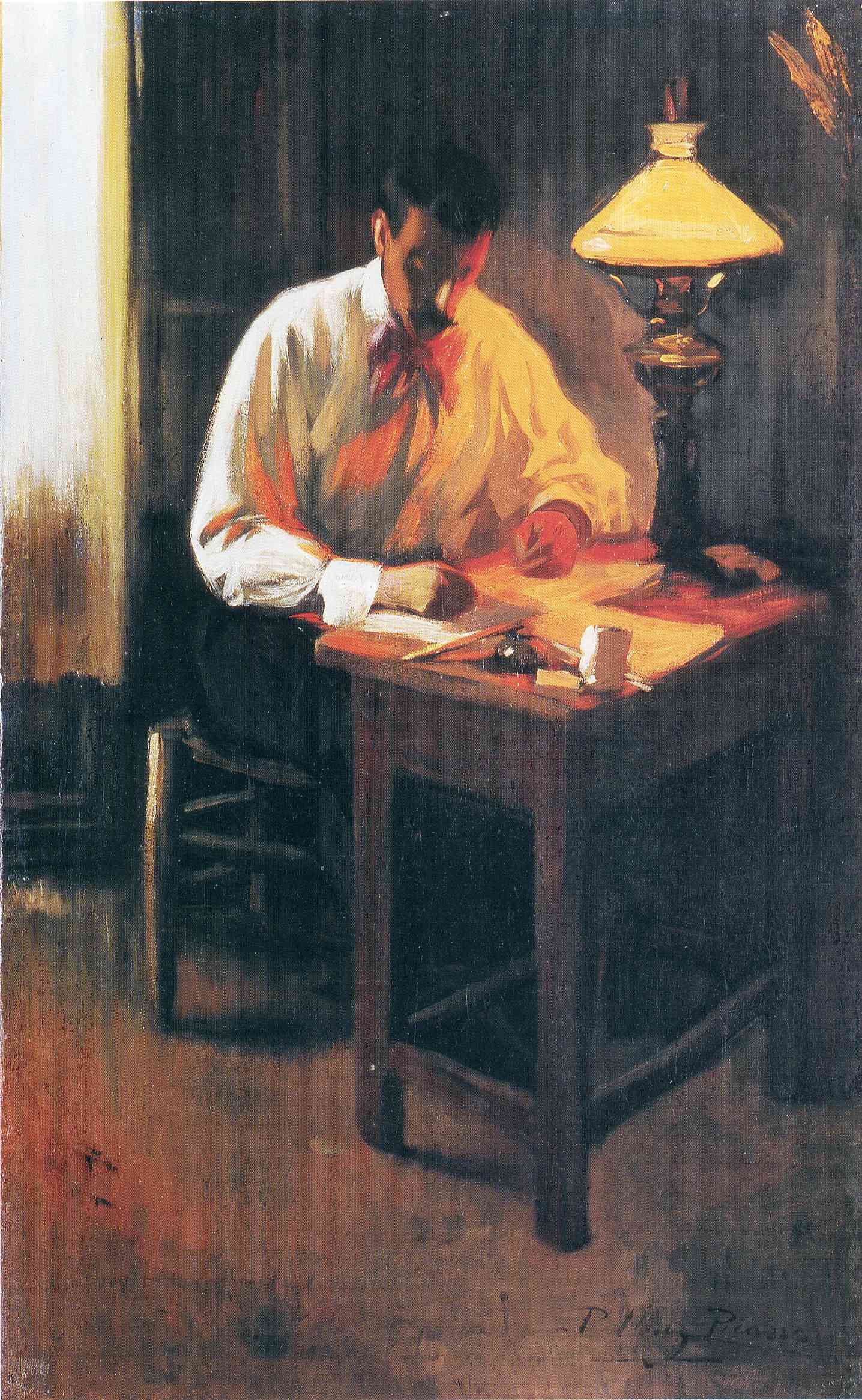 Picasso Portrait of Josep Cardona 1899
